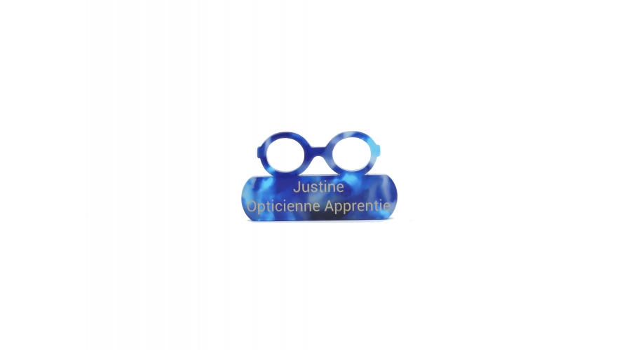 glasses badge
